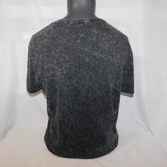 Space Jam A New Legacy Looney Tunes Black Acid Wash T Shirt Mens L - Picture 7 of 7